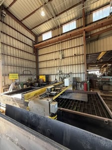 ESAB #Combirex-DX-350, CNC plasma cutting system, 8' x 20', 360 amp ESAB Precision Plasmarc, ESAB Vision T5