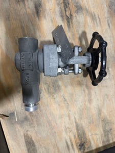 3/4" AF #GA08STEC05F, Gate Valve, carbon steel, 3/4" inlet/outlet, -51°F to -150°F temp. range