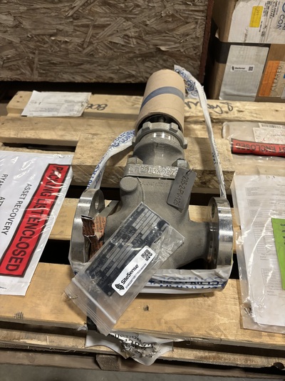 1" Fisher #ET-Cav-III, Control Valve, Stainless Steel, 1-5/16" port