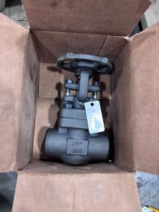 1" Douglas Chero, Gate Valve, forged steel, 1,102-1,972 psi, -20°F to 800°F temp. range, 2023