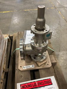 1.5" x 3" Consolidated #1910-00G-3-S4-MS-31-RF-LA-HP, Pressure Safety Valve, 223 GPM, 230 psig, 2025