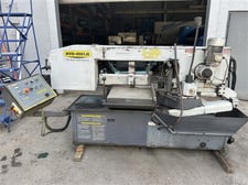 13" x 18" Hydmech #S-20M, Horiz Band Saw, 1" x 14'10" blade, 3 HP, 45-330 SFM, tables