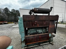 75 KW Cummins #75.0DYC.15R/11275K, diesel generator set, weatherproof enclosure, 277/480 Volts, 640.5 hours