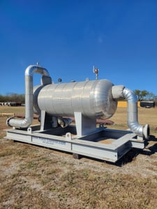 48" x 10' L Valerus, 1440 psi, horizontal 3-phase separator, 2012