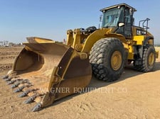 Cat 980M, Wheel Loader, 13733 hours, S/N: KRS00758, 2015