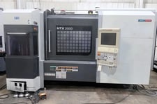 DMG Mori Seiki #NTX-2000/1500SZM, CNC Lathe, 25.9" swing, 60.6" between centers, 24" turning diameter, 8"