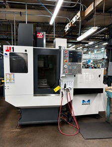 Haas #DT-1, CNC Vertical Machining Center, 20" X, 16" Y, 16.5" Z, 15 HP, 15,000 RPM, pallet changer, Haas