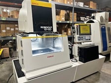 Fanuc #Alpha-1iD, Wire Electrical Discharge Machine, 23.6" X, 15.7" Y, 16.2" Z, 3,350 lb. max. workpiece