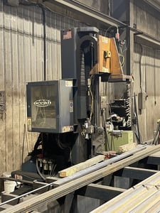 Peddinghaus #Ocean-Avenger-MDL-1000B, CNC Beam Drill Line, 40" x 60' max. beam capacity, 13" stroke, 1.25"
