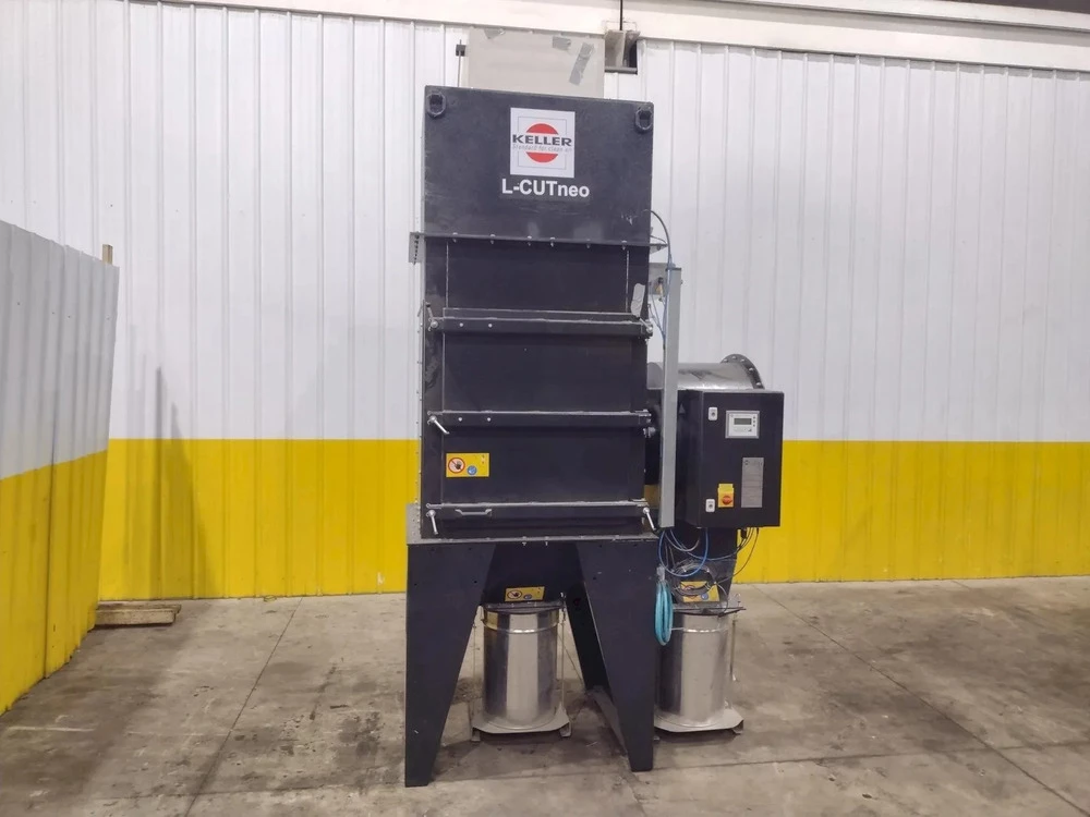 Keller #L-Cutneo-M-4P, Dust Collector, 5.5 KW fan, cartridge filter, 2022