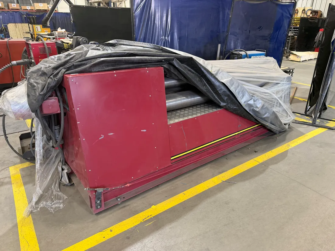 Lemas #TR180/6, Plate Roll, 6' roll length, 1/4" capacity, 7.1" roll diameter, 2016