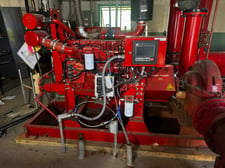 2500 GPM @ 251' TDH, Cummins #CFP7E-F40, diesel fire pump package, 2500 GPM Aurora Centrifugal 600 hours