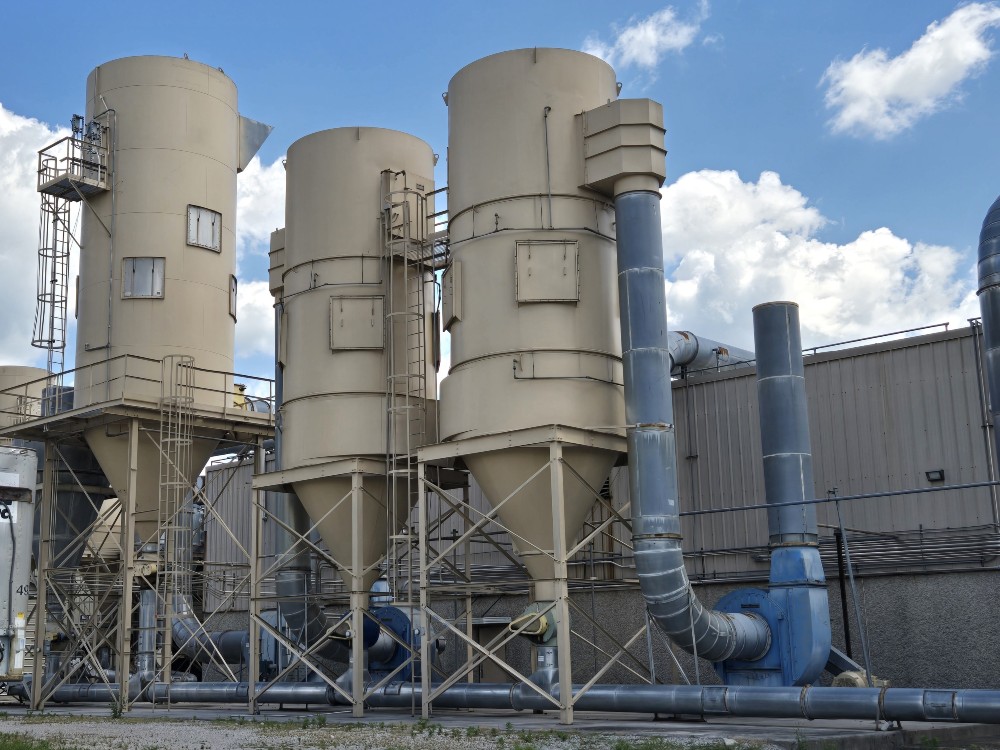35000 cfm Pneumafil Corporation #11.5-320-10, Baghouse Dust Collector, holds (320) 10' L filter bags