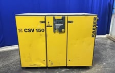 555 acfm, 14 psi, Kaesar #CSV-150, air compressor, 40 HP, 3600 RPM, Sigma Control, 230/460 V., 2003