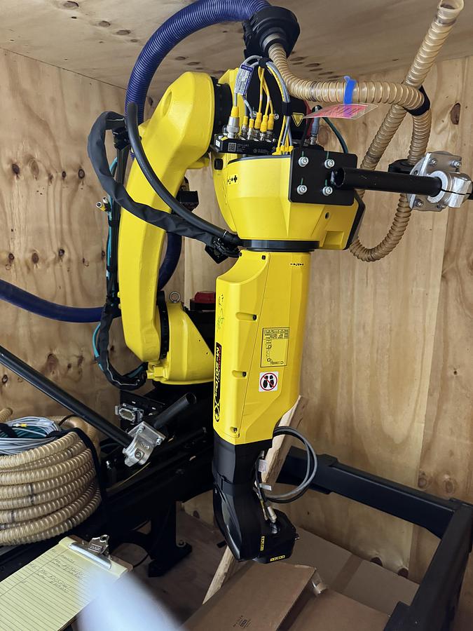 Fanuc M-20ID/25, 6-Axis Industrial Robot, 25 KG Payload, 1,831 MM Reach, R-30iB Plus Mate Controller, 2021