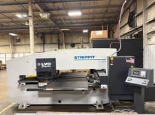 20 Ton LVD Strippit #P-1212, press, 49" x49", 0.25" thick, 2012