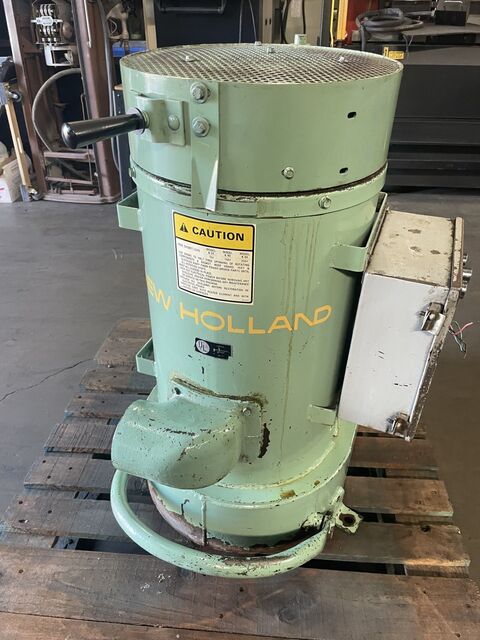 New Holland Ltd #K-24, chip wringer, 12" x 12" basket, 75 lb. capacity, 1 HP, 825 RPM