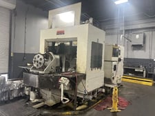 Niigata #HN50B, horizontal machining center, 19.7" pallet, 24.8" X, 22" Y, 20" Z, 6,000 RPM, 40 automatic