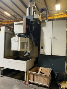 You-JI #1000ATC-VTL, CNC vertical turning lathe, 53" swing, 39" chuck, 43" turning diameter, 12 station