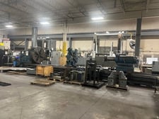 75" x 456" Betts Bridgeford, engine lathe, 64" chuck, 3.125" bar, 120 RPM