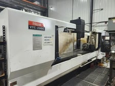 Mazak #VTC-200G, vertical machining center, 144" X, 20" Y, 20" Z, 12000 RPM, 24 automatic tool changer, CAT