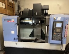 Doosan #Mynx-6500, vertical machining center, 50" X, 26.4" Y, 24.6" Z, 8,000 RPM, 30 automatic tool changer