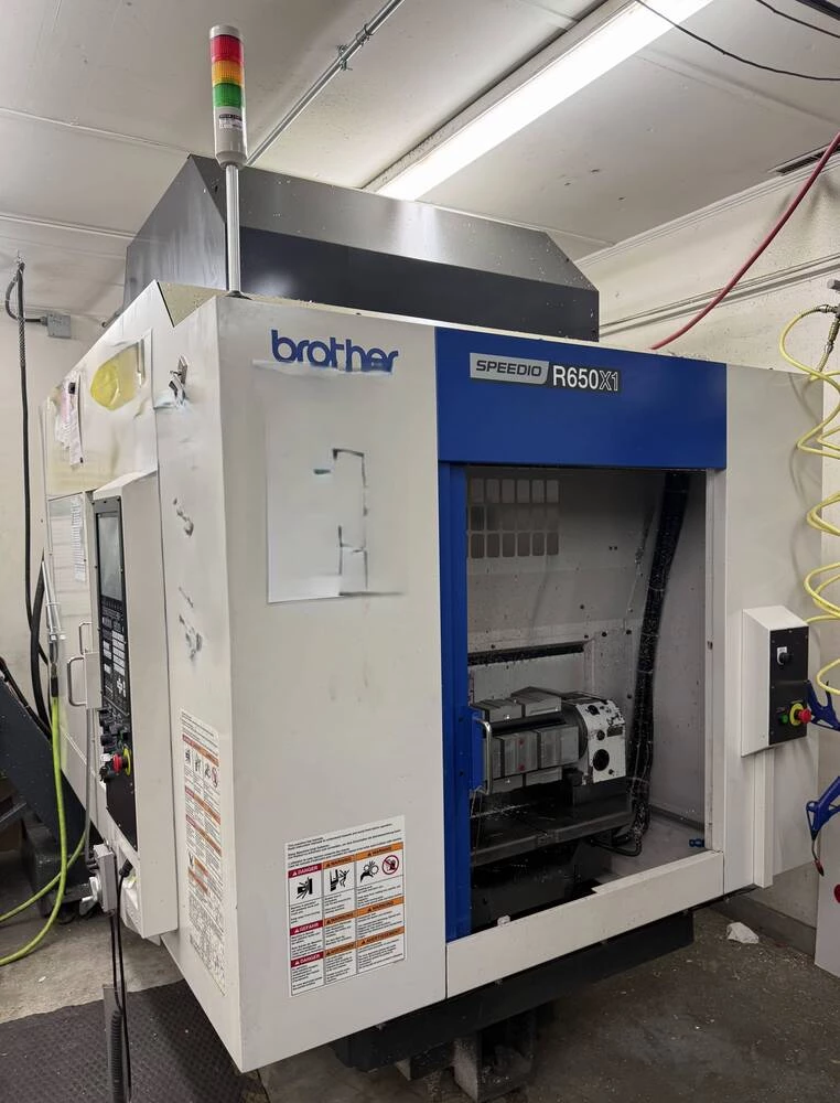 Brother #Speedio-R650X1, vertical machining center, 25.6" X, 15.7" Y, 12" Z, 16,000 RPM, 22 automatic tool