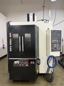 YCM #NVX560A-APC, vertical machining center, 22" X, 16.1" Y, 17.7" Z, 12000 RPM, 24 automatic tool changer
