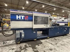 300 Ton, 25.4 oz., Van Dorn #300HT-1220, injection molding machine, 25" tie bars, 37" platen, 49" daylight