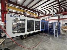 1,124 Ton, 217 oz., Haitian #MA-10000II, injection molding machine, 45.67" tie bars, 64.94" x 66.54" platen