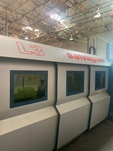 Salvagnini #L3, 3,000 watt laser, 5' x 10', 2015