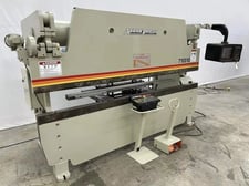 100 Ton, Accurpress #710010, hydraulic press brake, 10' overall, 102" between housing, 8" stroke, 10" throat