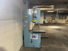 13" x 20" Roll-In Saw #JE1320, vertical band saw, 24" x 24-1/4" table, 45° right tilt, 20" throat, 2 HP, 2018
