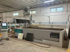 Flow #Mach-200-4020-Pivot, waterjet, 6.6' x 13.1' table, 30 HP, 60,000 PSI., 8" Z travel, FlowExpert control