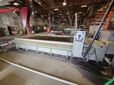 Omax #80X, waterjet, 6.8' x 13.4' table, 50 HP, 60,000 PSI., Omax Intelli-MAX control, 2019