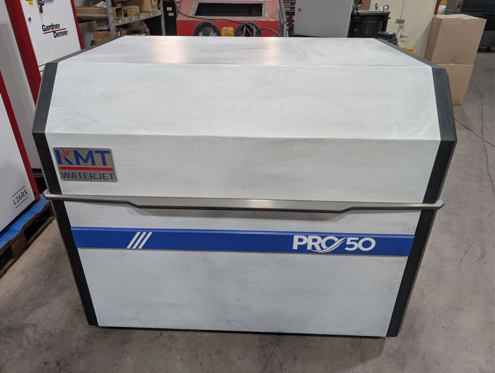 KMT #Pro-50, waterjet intensifier pump, 50 HP, 90,000 PSI., 0.64 GPM, .010" max orifice, 2022
