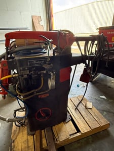 75 KVA Federal #RA-3-24, rocker arm spot welder, water cooled