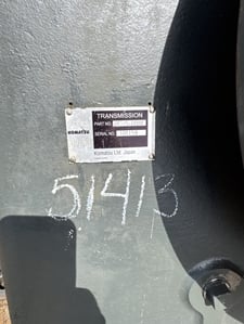 KOMATSU WA1200-3 TRANSMISSION AND TORQUE CONVERTER 42C-15-11011