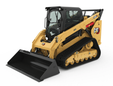 Caterpillar #299D3, compact track loader, vertical lift design, extended reach & lift, 1100 hours