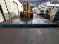Bay Cast Technologiers Bay Cast Technologies, T-slotted level tite plate, 72" x 240" x 9" thick