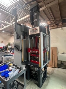 30 Ton, Beckwood #EVOx-4P30F1818, all electric high precision press, 18" x 18" heated platens, 2020