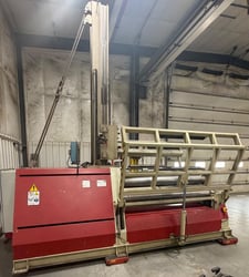 3/4" x 6' Akyapak #AHS-20/16, hydraulic 4-roll bendinf machine, 2015