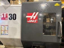 Haas #ST-30, 3-Axis CNC Lathe, 31.7" swing, 26" machining length, 21" turning diameter, 10" chuck, 3" bar, 30
