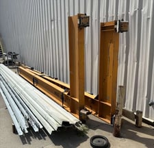 1 Ton, Column mounted jib crane, 2012 (2 available)