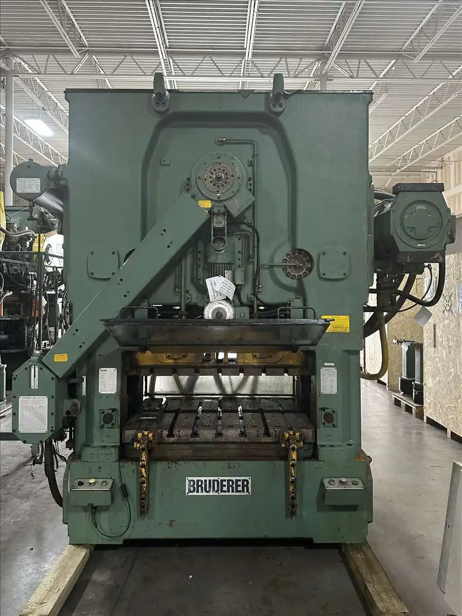 90 Ton, Bruderer #BSTA90HL, high speed stamping press, 5/8" to 2-1/2" stroke, 100-1000 SPM, 57.6 HP
