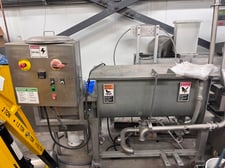 18 cu.ft. Blentech #SM-18C44-3D, Jacketed Ribbon Mixer, Stainless Steel, portable frame