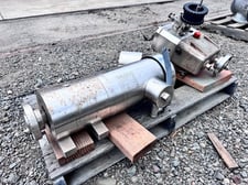 Viking #SQ2L, Positive Displacement Rotary Lobe Pump, Stainless Steel, 2" flanged inlet/outlet, 2 HP, 1750