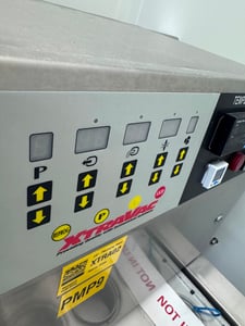 XtraVac, 6-Station Semi-Automatic Tray Sealer, Stainless Steel, roll-fed film system
