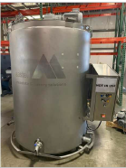 Aasted, Chocolate Melting Tank, Stainless Steel, 400 gallon, 2,000 kg chocolate capacity, warm water