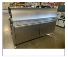 Nielsen #620, Chocolate Cooling Tunnel, Stainless Steel, 24.4" belt width, 59" infeed section, 12" discharge